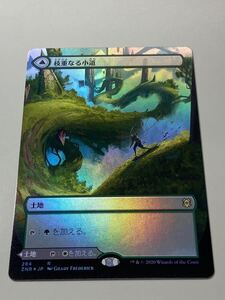 MTG 【Foil】■ボーダーレス■《枝重なる小道/Branchloft Pathway》/《石重なる小道/Boulderloft Pathway》[ZNR]