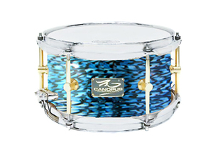 The Maple 6x10 Snare Drum Blue Onyx