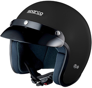 SPARCO（スパルコ） ヘルメット CLUB J1 ブラック Lサイズ（60cm）ECE05 エントリーモデル