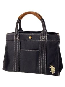 U.S.POLO ASSN.◆トートバッグ/キャンバス/NVY