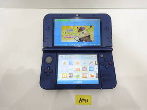 Newニンテンドー3DSLL 本体 RED-001 任天堂 3DS LL 簡易動作確認済み A7163