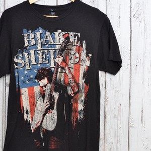 GS8539 ブレイク・シェルトン BLAKE SHELTON Tシャツ M 肩46 メール便 xq