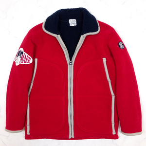 SINA COVA シナコバ ボアフリース ジャケット 赤 Sサイズ FLEECE JACKET