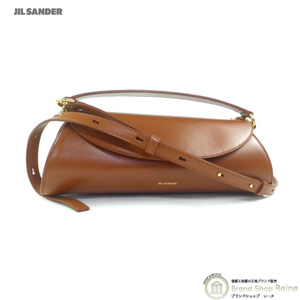 ジルサンダー （JIL SANDER） Cannolo カンノーロ スモール 2way ハンド ショルダー バッグ J07WG0051 タン（新品）