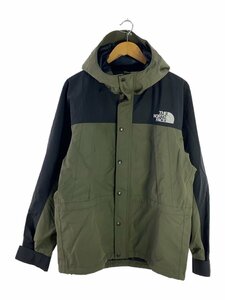 THE NORTH FACE◆MOUNTAIN LIGHT JACKET_マウンテンライトジャケット/M/ゴアテックス/KHK/カーキ/無地