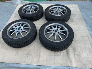 【タイヤホイールセット】YOKOHAMA ヨコハマ iCE GUARD iG60 175/65r15 アクア ヤリス ヴィッツ ポルテ フィット キューブ スイフト他