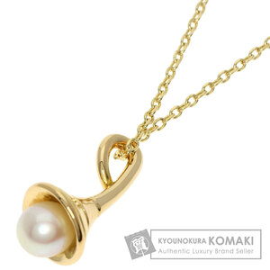 MIKIMOTO ミキモト パール 真珠 ネックレス K18イエローゴールド レディース 中古