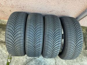 ミシュラン クロスクライメート2 205/55R16 4本セット 16インチ6.5J +55 ホンダ純正アルミホイール付 オールシーズン