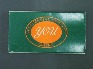 オリエント ORIENT ユウ YU オールド クォーツ 腕時計用 取扱説明書