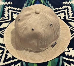 ★美品★旧タグ★TARAS BOULBA/タラスブルバ★Khaki Cotton Metro Hat★Mountain Hat★6 Panel★12周ステッチ★LL(61cm)★asics製★日本製