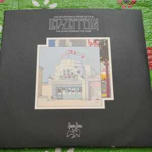 Led Zeppelin THE Soundtrack from THE FILM The Song Remains the Same LPレコード