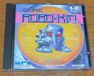  PCエンジン　アトミックロボキッド　ATOMIC ROBO-KID Special UPL ケース説明書付　動作確認済　同梱可　ユーピーエル　シューティング