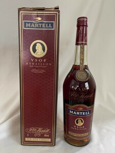 ビッグサイズ　マーテル VSOP メダイヨン　1000ml 未開栓　MARTELL　MEDAILLON コニャック ブランデー COGNAC # ウイスキー