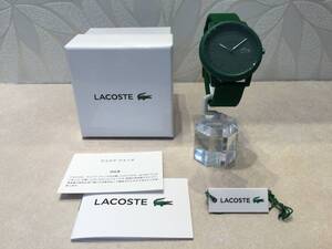 【新品】LACOSTE ラコステ メンズ腕時計 LC.79.1.29.3202 グリーン☆未使用