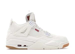 NIKE × LEVI’S AIR JORDAN 4 "WHITE DENIM"(タグ：LEVIS) 27.5cm AO2571-100