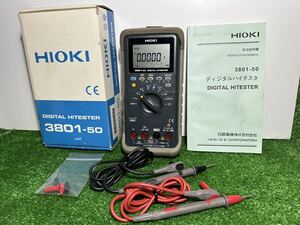 日置電機(HIOKI) デジタルハイテスター 3801-50