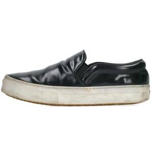 セリーヌ CELINE SLIP ON サイズ:36.5 スケーターレザースニーカー 中古 BS99