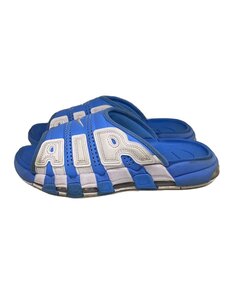 NIKE◆AIR MORE UPTEMPO SLIDE_アップテンポ スライド/26cm/BLU