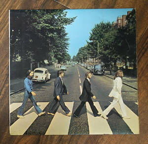 極美! UK Original 初回 APPLE PCS 7088 Abbey Road / The Beatles 1st Misaligned Apple+Black Inner