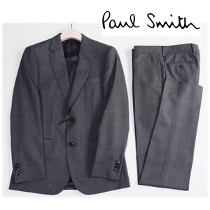 《Paul Smith ポールスミス 》新品【現行モデル】秋冬 ウィンドウペーン 2Bシングルスーツ セットアップ M(W78)S0913