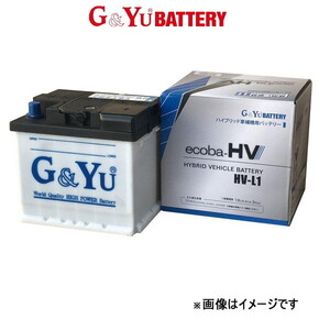 G&Yu バッテリー エコバHV 寒冷地仕様 カローラアクシオハイブリッド DAA-NKE165 HV-S34B20R G&Yu BATTERY ecoba-HV