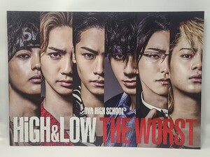 HiGH＆LOW THE WORST 鬼邪高校ver.　パンフレット　LDH　映画　邦画　神尾楓珠　吉野北人　　川村壱馬　山田裕貴　前田公輝　佐藤流司