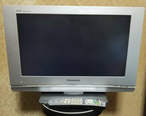 【ジャンク品】 Panasonic ビエラ TH-20LX80-S シルバー