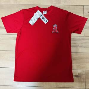 ☆ 送料無料 ☆ 新品 即決 MLB ロサンゼルス・エンゼルス 吸水速乾 半袖Tシャツ Mサイズ ☆ 大谷翔平 応援グッズ エンジェルス メジャー