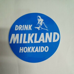 ステッカー　DRINK MILKLAND HOKKAIDO 