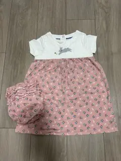 【美品】Baby boden　うさぎワンピース