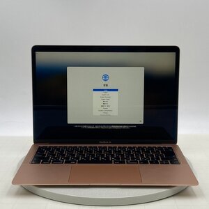 動作確認済み MacBook Air Retina 13インチ (Mid 2019) Core i5 1.6GHz/8GB/SSD 128GB ゴールド MVFM2J/A