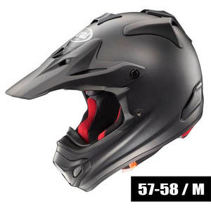 【送料サービス】ARAI Vクロス4 ヘルメット　フラットブラック/57-58(M)サイズ