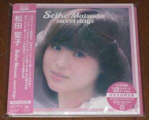 完全生産限定盤！Blu-specCD2仕様・松田聖子・3CD・「Seiko Matsuda sweet days」