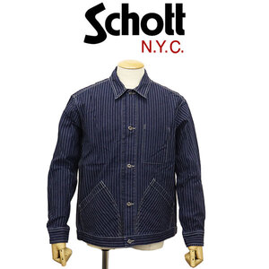 Schott (ショット) 3952009 OLD HICKORY DENIM JACKET オールドヒッコリー デニムジャケット 367INDIGO M