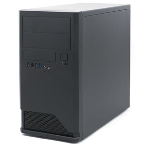 IN WIN MicroATX PCケース IW-EM048 ブラック [管理:1000027237]