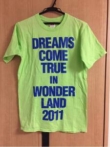 DREAMS COME TRUE IN WONDER LAND 2011 Tシャツ S 北海道