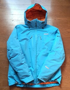 定価10万弱★patagonia★最上位最強モデル★Primo Down Jacket プリモダウンジャケット コート★30470FA11★ブルー/オレンジ★L(LL・XL位)