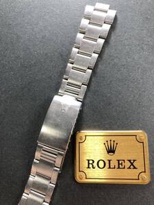 1981年 純正品 クラスプF 78360 ROLEX ロレックス 20mm 1016 1675 1680 1665 1655 ブレス ベルト SUBMARINER GMT-MASTER 16750 380 580