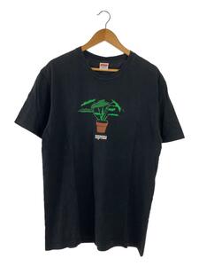 Supreme◆Tシャツ/L/コットン/BLK/無地/plant tee 17AW//