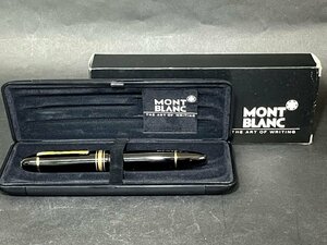 美品　MONTBLANC　モンブラン　マイスターシュテュック　No149　万年筆　ペン先 14K　吸入式　ケース・箱付き