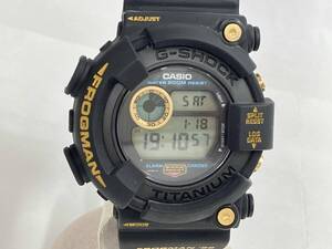 CASIO カシオ G-SHOCK Gショック FROGMAN DW-8200BU-9AT 黒金蛙 クォーツ 箱付き 腕時計