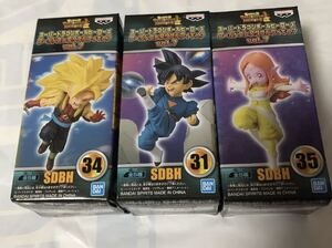 「スーパードラゴンボールヒーローズ」 ワールドコレクタブルフィギュア vol.7 孫悟空 超サイヤ人3ゴハンクス：ゼノ 時の界王神