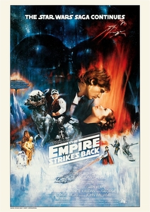 インターナショナル版ポスター『スター・ウォーズ エピソード5/帝国の逆襲』（Star Wars: Episode V The Empire Strikes Back）