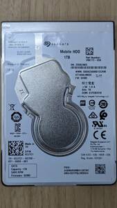 Seagate ST1000LM035 1TB 2.5inch 3470時間 674回 動作OK 2AK5