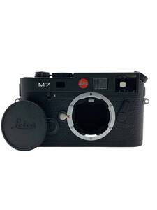 Leica M7 / 0.72 Engrave Black Chrome /MOTOR M 14408 ライカ エングレーブ刻印 ブラッククローム モータードライブ（277万台）//K143507