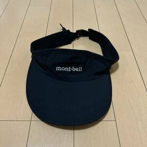 新品未使用　モンベル　mont-bell メンズフリーサイズ　サンバイザー　54〜60cm