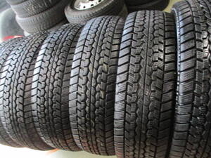 225/85R16 121/119 L LT 美品2019年製 DUNLOP SPLT01　STUDLESS　保存状態が良くきれいな6本セット☆☆☆☆