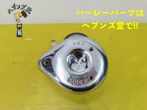 A240771J S&S Eキャブ.ティアドロップエアクリーナー 36-84年ナックル.パン.ショベル.ハーレー.HARLEY