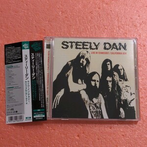 美品 2CD 国内盤 帯付 スティーリー ダン ライヴ イン テネシー カリフォルニア 1974 CD 2枚組 STEELY DAN LIVE IN TENNESSEE CALIFORNIA