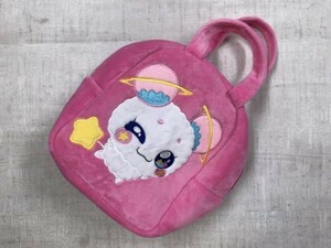 スター☆トゥインクルプリキュア フワ 妖精 ふわふわハンドバッグ キッズ 刺繍 キャラクター 女児向けアニメ かわいい ゆめかわ ピンク